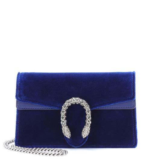 gucci dionysus velvet clutch